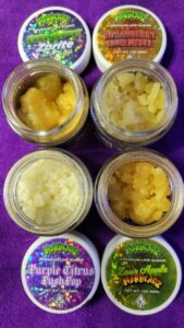 Warheads cannabis product from Grasshopper Canna